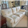 F03. Floral pattern custom sofa. 